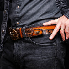 Load image into Gallery viewer, Texas Belt Aged Brown