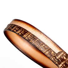 Load image into Gallery viewer, Texas Belt Stone Brown