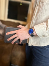 Load image into Gallery viewer, Blue Sunburst Watch