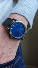 Load image into Gallery viewer, Blue Sunburst Watch