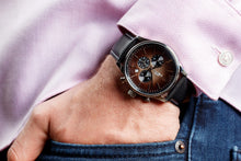 Load image into Gallery viewer, Brown Retro Chronograph