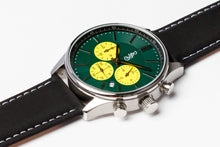 Load image into Gallery viewer, Green and Yellow Chronograph