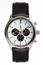 Load image into Gallery viewer, White and Black Chronograph