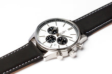Load image into Gallery viewer, White and Black Chronograph