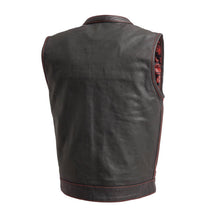 Load image into Gallery viewer, The Cut Men's Motorcycle Leather Vest, Multiple Color Options
