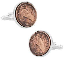 Load image into Gallery viewer, The Flag of Our Union Cufflinks