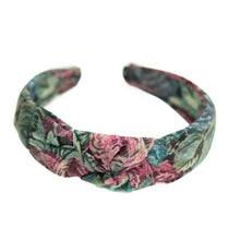 Load image into Gallery viewer, Foyer Floral Knotted Headband
