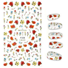 Load image into Gallery viewer, The New 3D Nail Sticker Cool English Letter stickers for nail Foil Love Heart Design Fashion Manicure Stickers Girls Manicure Decoration Nail Art Supplies 3D Self-Adhesive Nail Decals Designer Nail Stickers for Acrylic Nails