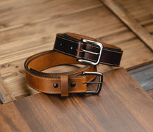 Load image into Gallery viewer, The Outrider Leather Belt
