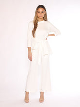 Load image into Gallery viewer, Thick Long Sleeve Shirt with Waist Tie