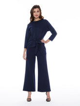 Load image into Gallery viewer, Thick Long Sleeve Shirt with Waist Tie