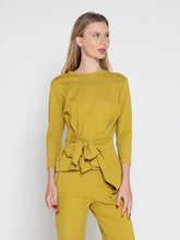 Load image into Gallery viewer, Thick Long Sleeve Shirt with Waist Tie
