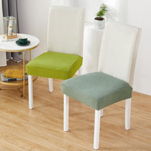 Load image into Gallery viewer, Thick solid seat Covers elastic For Wedding Dining Room Office Banquet housse de chaise chair cover Thicken Dining Room Chair Covers Seat Protector Super Fit Slipcover Stretch Removable Washable Soft Fabric for Home Hotel Dining Room Ceremony