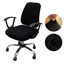 Load image into Gallery viewer, Thicken Solid Office Computer Chair Cover Spandex Split Seat Cover Universal Office Anti-dust Armchair Cover Protective & Stretchable Universal Chair Covers Stretch Rotating Chair Slipcover