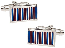 Load image into Gallery viewer, Thin Stripe Cufflinks