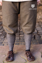 Load image into Gallery viewer, Rus Pants Tilda Herringbone Olive/Grey