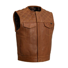 Load image into Gallery viewer, Timber Men's motorcycle leather vest (limited edition)