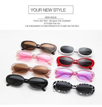 Load image into Gallery viewer, Tiny Small 90s Sunglasses Women Polarized Retro Oval Shape Sunglasses For Woman Designer Sun Glasses For Female Elegant Small Frame Cool Vintage