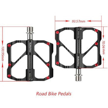Load image into Gallery viewer, Titanium Bicycle Pedal Titanium Shaft Carbon Tube Bicycle Pedal Mountain Bike 3 Palin Pedal Road Bike Riding Pedal Bicycle Platform Pedals Bicycle Pedal Titanium Shaft Carbon Tube Bicycle Pedal Mountain Bike Pedal Road Bike Riding Pedal