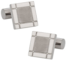 Load image into Gallery viewer, Titanium Square Cufflinks