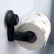 Load image into Gallery viewer, Toilet Paper Holder Super Storage Suction Cup Wall Mount Removable Rack Suction Cup Toilet Paper Holder Wall Mount Plastic Tissue Roll Dispenser For Bathroom And Kitchen