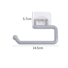 Load image into Gallery viewer, Toilet Wall Mount Toilet Paper Holder Stainless Steel Bathroom Kitchen Roll Paper Accessory Tissue Towel Accessories Holders Tissue Roll Holders Dispenser And Hangers Wall Mounted For Bathroom Kitchen Stainless Steel