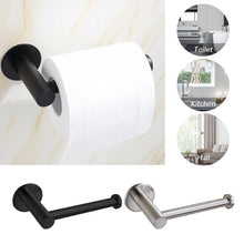 Load image into Gallery viewer, Toilet Wall Mount Toilet Paper Holder Stainless Steel Bathroom Kitchen Roll Paper Accessory Tissue Towel Accessories Holders Tissue Roll Holders Dispenser And Hangers Wall Mounted For Bathroom Kitchen Stainless Steel
