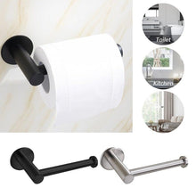 Load image into Gallery viewer, Toilet Wall Mount Toilet Paper Holder Stainless Steel Bathroom Kitchen Roll Paper Accessory Tissue Towel Accessories Holders Tissue Roll Holders Dispenser And Hangers Wall Mounted For Bathroom Kitchen Stainless Steel