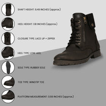 Load image into Gallery viewer, Tom Leather Ankle Length Boots