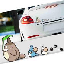 Load image into Gallery viewer, Tonari No Totoro Car Stickers Styling Car Stickers Styling Anime Comics Auto Window Decals Vinyl Windshield Accessories Auto Bumper Funny Cartoon Decal Stickers For Car 18cm*9cm