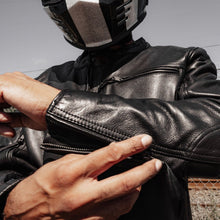 Load image into Gallery viewer, Top Performer Men's Motorcycle Leather Jacket