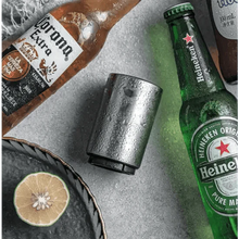 Load image into Gallery viewer, Automatic Beer Bottle Opener Magnet Beer Opener Stainless Steel Push Down Opener Wine Beer Soda Cap Opener Kitchen Accessories