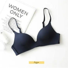 Load image into Gallery viewer, Seamless Bras for Women Push Up Bra No Wire Brassiere A B Cup Underwear Bra Three Quarters 3/4 Cup Thin Soft Sexy