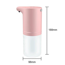 Load image into Gallery viewer, Touchless Automatic Soap Dispenser USB Charging Smart Foam Machine Infrared Sensor Foam Soap Dispenser Hand Sanitizer Touchless Soap Dispenser Soap Dispenser Automatic USB Rechargeable Foaming Soap Dispenser For Kitchen Bathroom White