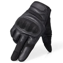 Load image into Gallery viewer, Touchscreen Leather Motorcycle Gloves