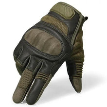 Load image into Gallery viewer, Touchscreen Leather Motorcycle Gloves