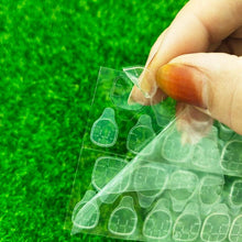 Load image into Gallery viewer, Transparent Double Side Adhesive Tapes Glue Sticker False Nail Extension Stick Tools Waterproof Nail Adhesive Tabs, Self Adhesive Nail Glue Sticker for False Nail Tips Waterproof Breathable Jelly Gel Nail Tape Glue Stickers for False Nails Tips