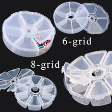 Load image into Gallery viewer, Transparent Plastic Storage Jewelry Box Compartment Adjustable Container For Beads Earring Box For Jewelry Rectangle Box Case Storage Container for Jewelry Beads Earring