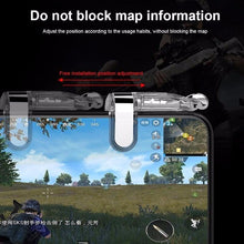 Load image into Gallery viewer, Transparent Simple Joystick Shooting Key Button Trigger Controller Gamepad Gaming Controller Compatible With Smartphones Mobile