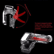 Load image into Gallery viewer, Transparent Simple Joystick Shooting Key Button Trigger Controller Gamepad Gaming Controller Compatible With Smartphones Mobile