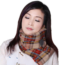 Load image into Gallery viewer, Travel Pillow and Multifunctional Scarf Travel Neck Pillow Soft Scarf Pillow Support Pillow Multifunctional Scarf For Airplane Home Or Office Nap Slow Rebound Space Outdoor Pillow Solid Neckline Cervical Healthcare Muffler Pillows