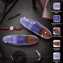 Load image into Gallery viewer, Tremont Genuine Leather Oxford Style Brogue Dress Shoes