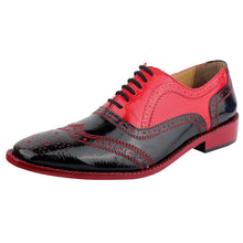 Load image into Gallery viewer, Tremont Genuine Leather Oxford Style Brogue Dress Shoes