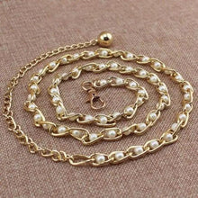 Load image into Gallery viewer, Trendy Heart Shaped Design Body Long Chain Ladies Belts Modern Metal Waist Chain Love Belts For Women
