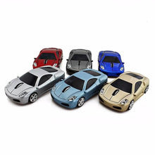 Load image into Gallery viewer, Trendy Sport Car Wireless Mouse 1200DPI Optical 3D Car Design Gaming Mice USB Computer Mouse For Laptop PC Desktop