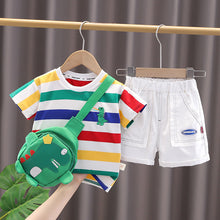 Load image into Gallery viewer, Trendy Summer Outfit for Boys | Two-Piece Set - # BAAA71710021 & BOAA11310013