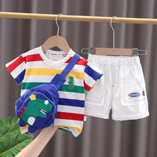 Load image into Gallery viewer, Trendy Summer Outfit for Boys | Two-Piece Set - # BAAA71710021 & BOAA11310013