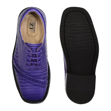 Load image into Gallery viewer, Trevor Leather Oxford Style Boys Dress Shoes
