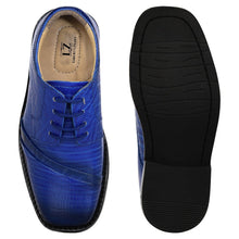 Load image into Gallery viewer, Trevor Leather Oxford Style Boys Dress Shoes