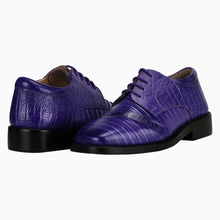 Load image into Gallery viewer, Trevor Leather Oxford Style Boys Dress Shoes